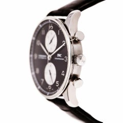 IWC Schaffhausen Chronograph IW3714-04 Men’s Automatic SS Watch Panda Dial