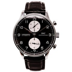 IWC Schaffhausen Chronograph IW3714-04 Men’s Automatic SS Watch Panda Dial