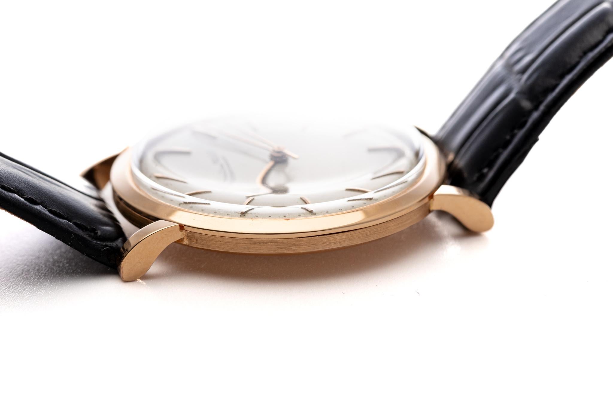 IWC Schaffhausen Manual Winding Vintage Watch 18K rose Gold 5