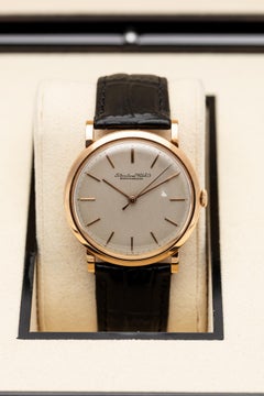 IWC Schaffhausen Manual Winding Vintage Watch 18K rose Gold