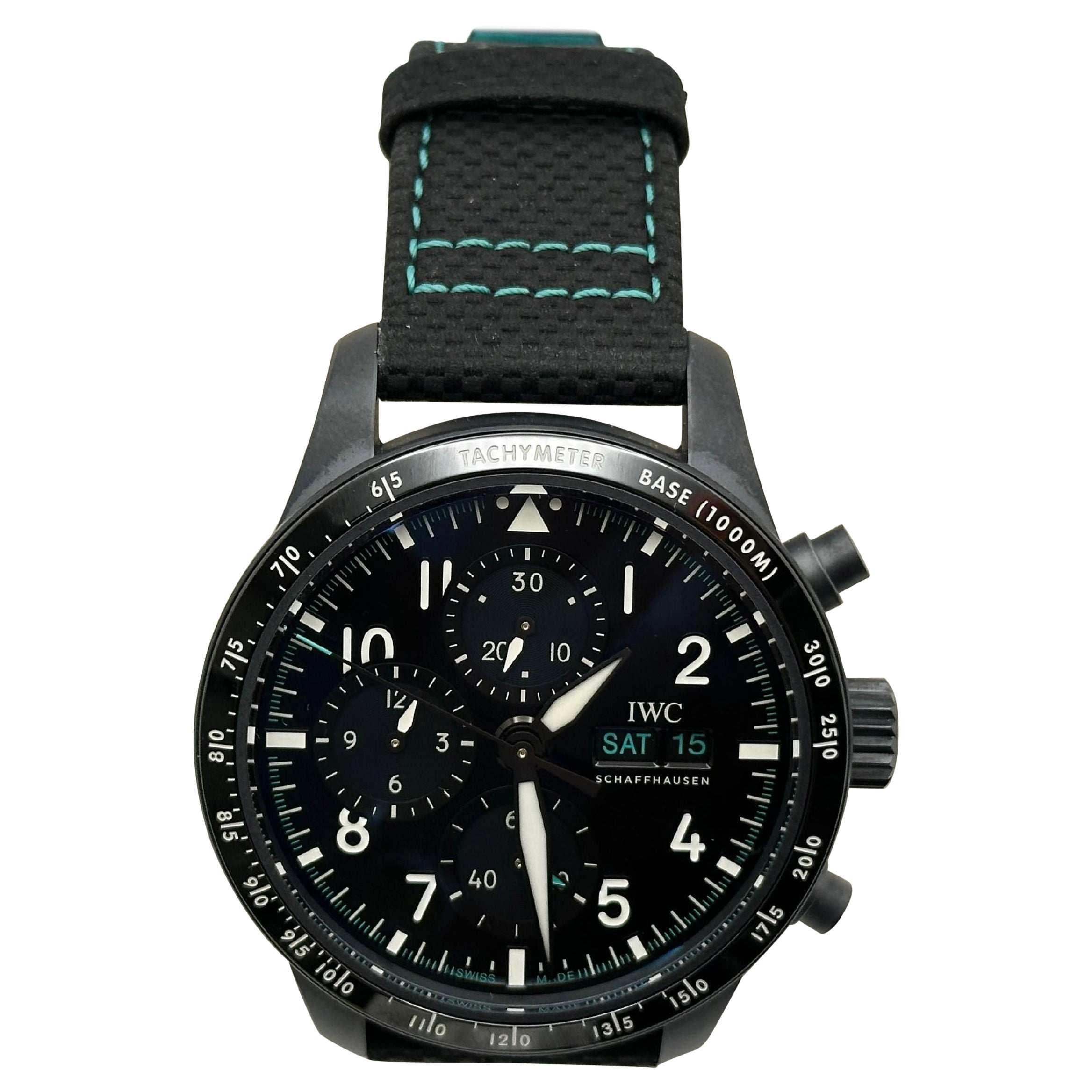IWC Schaffhausen Pilot Chrono 41 IW388306 Mercedes AMG Patronas Equipo de Fórmula Uno