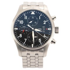 IWC Schaffhausen Pilot Chronograph Automatic Stainless Steel 43 Watch