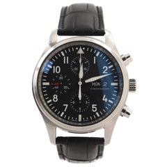 IWC Schaffhausen Pilot Day-Date Chronograph Automatic Stainless Steel