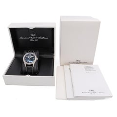 Orologio da uomo automatico IWC Schaffhausen Pilot Spitfire UTC in acciaio inossidabile