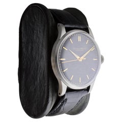 I.W.C. Schaffhausen Steel High Grade Automatic Watch, circa 1940s