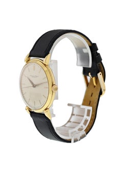 IWC Schaffhausen Vintage 18 Karat Yellow Gold Men's Watch