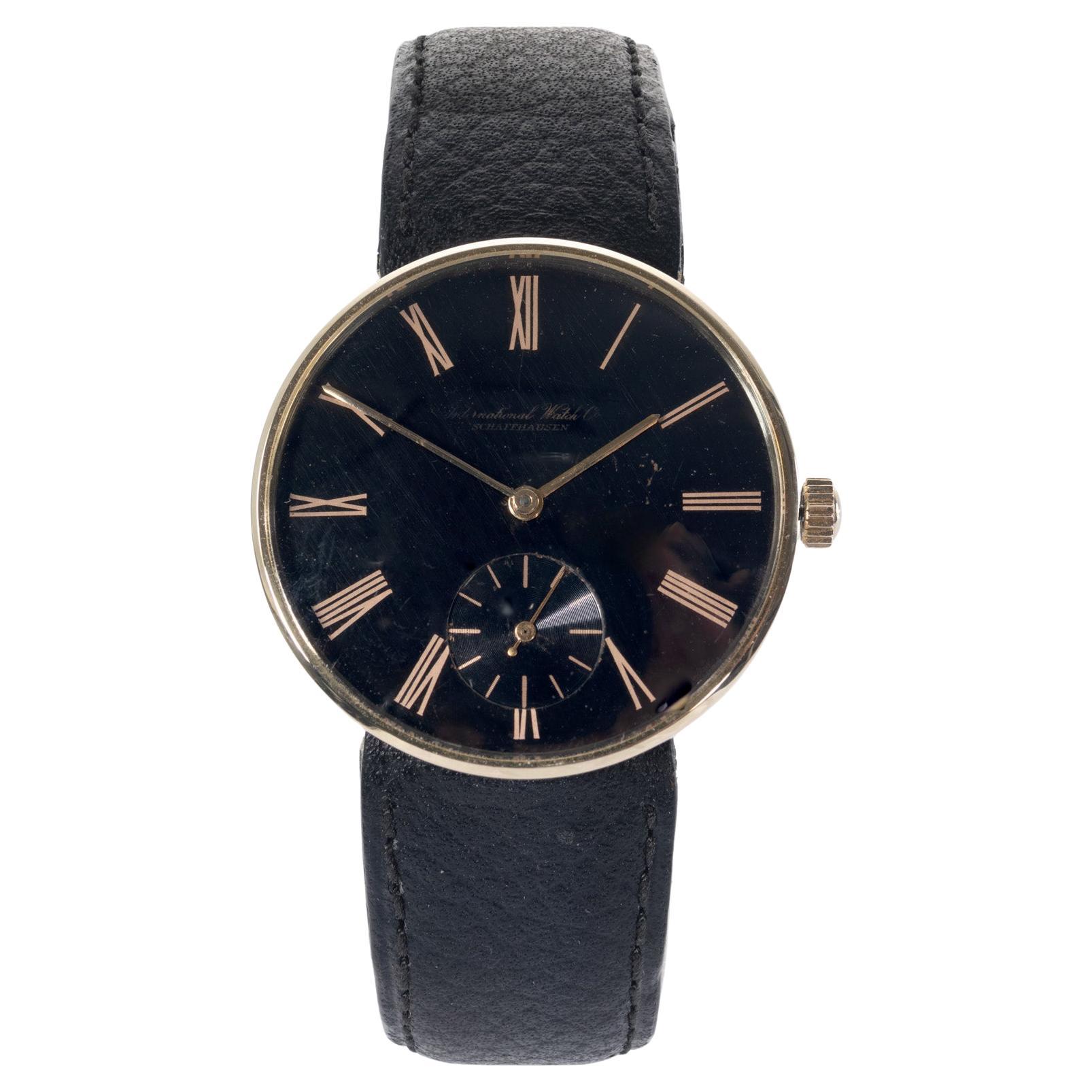 Orologio da polso vintage a carica manuale IWC Shefhausen