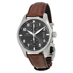 IWC Spitfire Chronograph Slate Grey Dial Men's Watch IW387802
