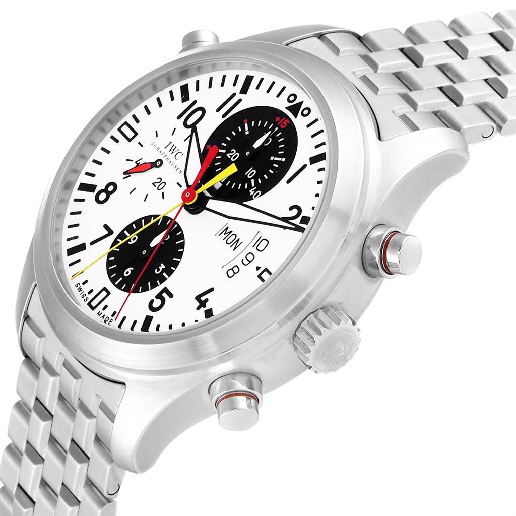 iwc spitfire white dial
