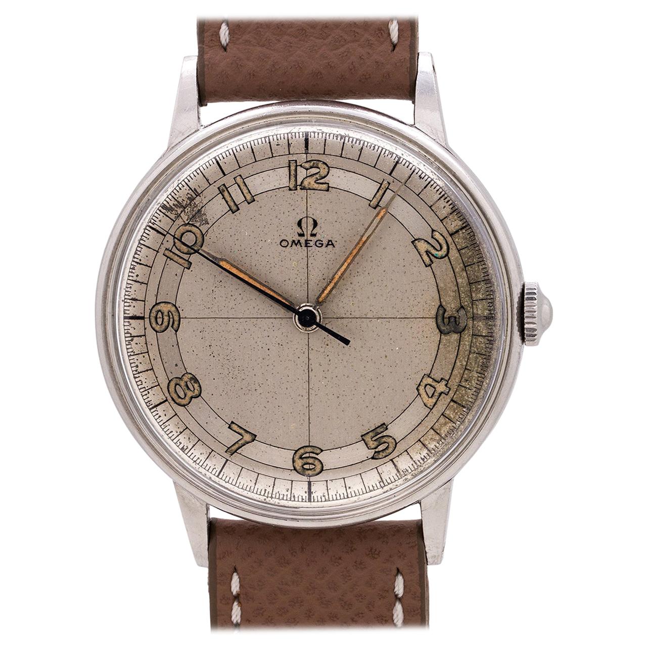 IWC Stainless Steel Classic Calatrava, circa 1946