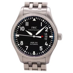 IWC Stainless Steel Mark XVII Pilot’s self winding wristwatch, circa 2000s 