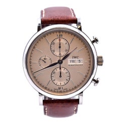 IWC Stainless Steel Portofino Chronograph Watch Ref. IWC3910-07