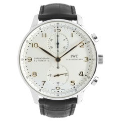 Used IWC Stainless Steel Portugieser Chronograph Automatic