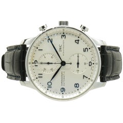 IWC Stainless Steel Portugieser Chronograph