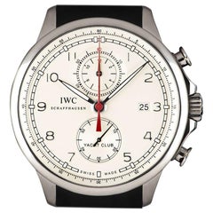 Montre-bracelet automatique IWC portugaise Yacht Club en acier inoxydable Réf. IW390211