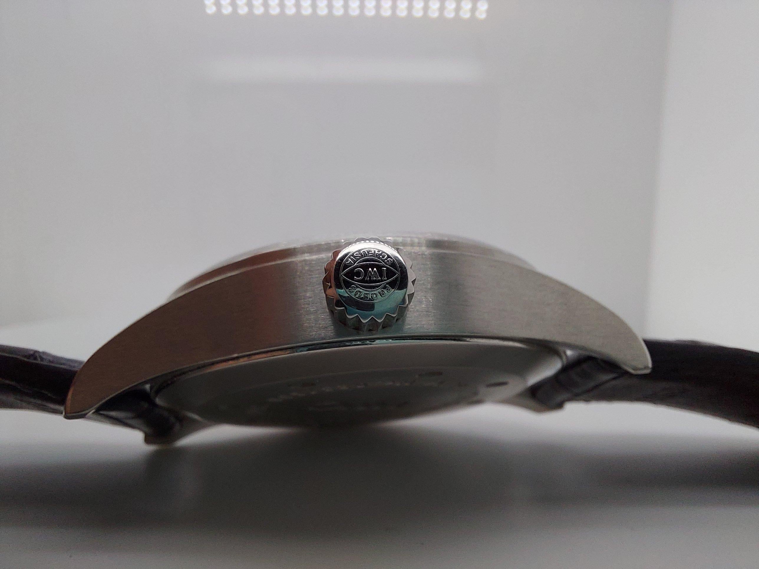 IWC TZC UTC Platin Limitierte Auflage GMT Fliegeruhr 3251-003 9