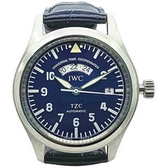 IWC TZC UTC Platine Édition Limitée GMT Fliegeruhr 3251-003