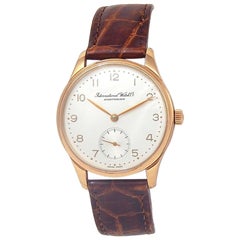 IWC Vintage 18 Karat Rose Gold Automatic Men's Watch