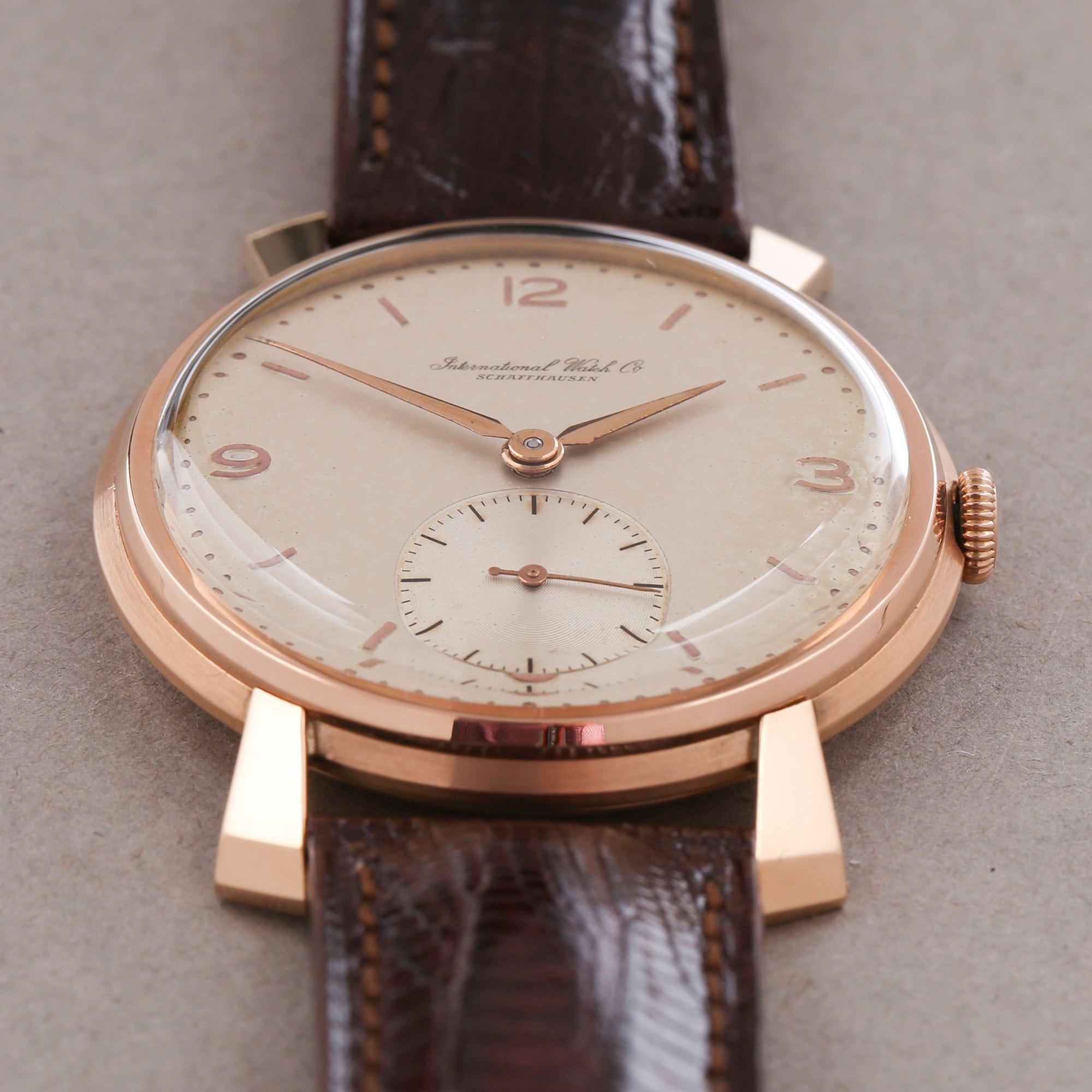 IWC Vintage C.88 Men's Rose Gold Watch 1