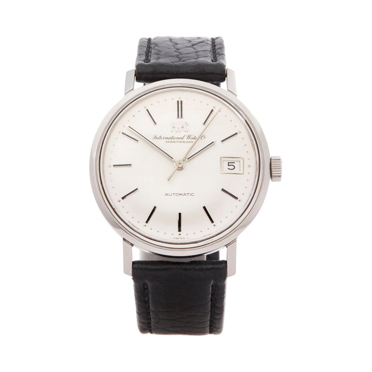 IWC Vintage Chronometer 5 Adjust Stainless Steel C8541B Wristwatch at ...