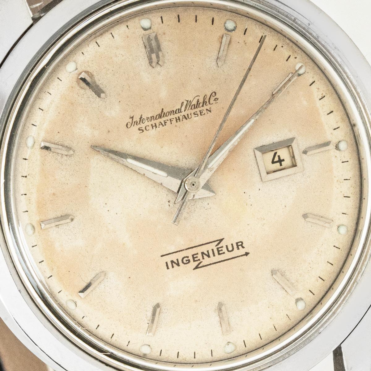 IWC Vintage Ingenieur Anti-Magnetic Acier inoxydable 36mm Bon état - En vente à London, GB