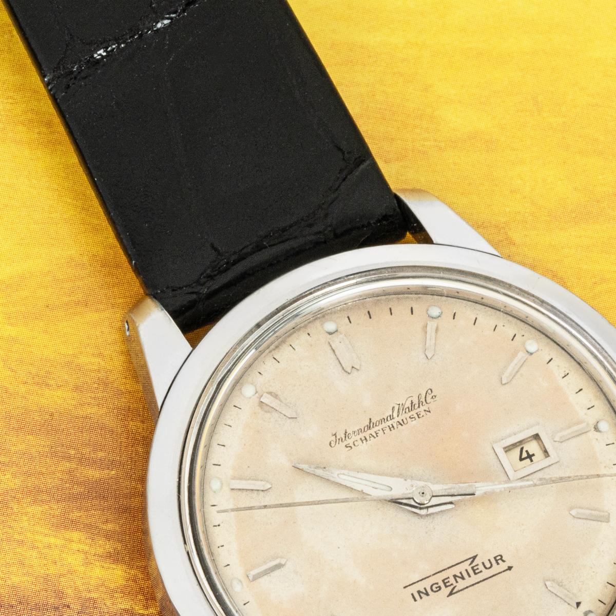 IWC Vintage Ingenieur Anti-Magnetic Acier inoxydable 36mm en vente 1
