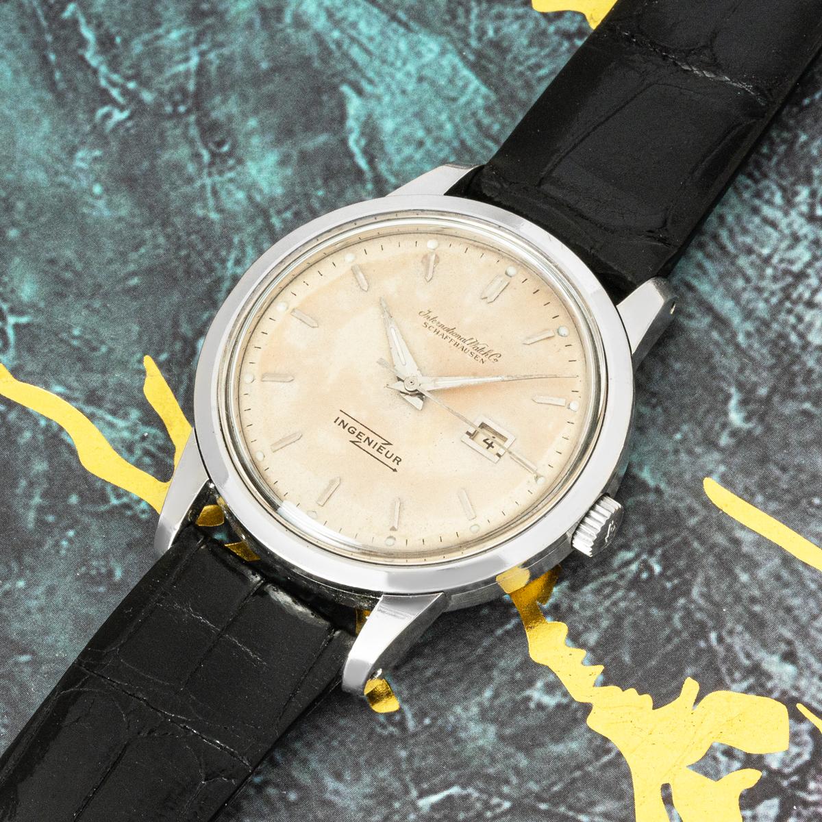 IWC Vintage Ingenieur Anti-Magnetic Acier inoxydable 36mm en vente 3