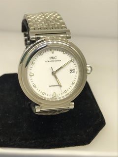 IWC Vintage Portofino Stainless Steel Bracelet White Dial Men's Watch