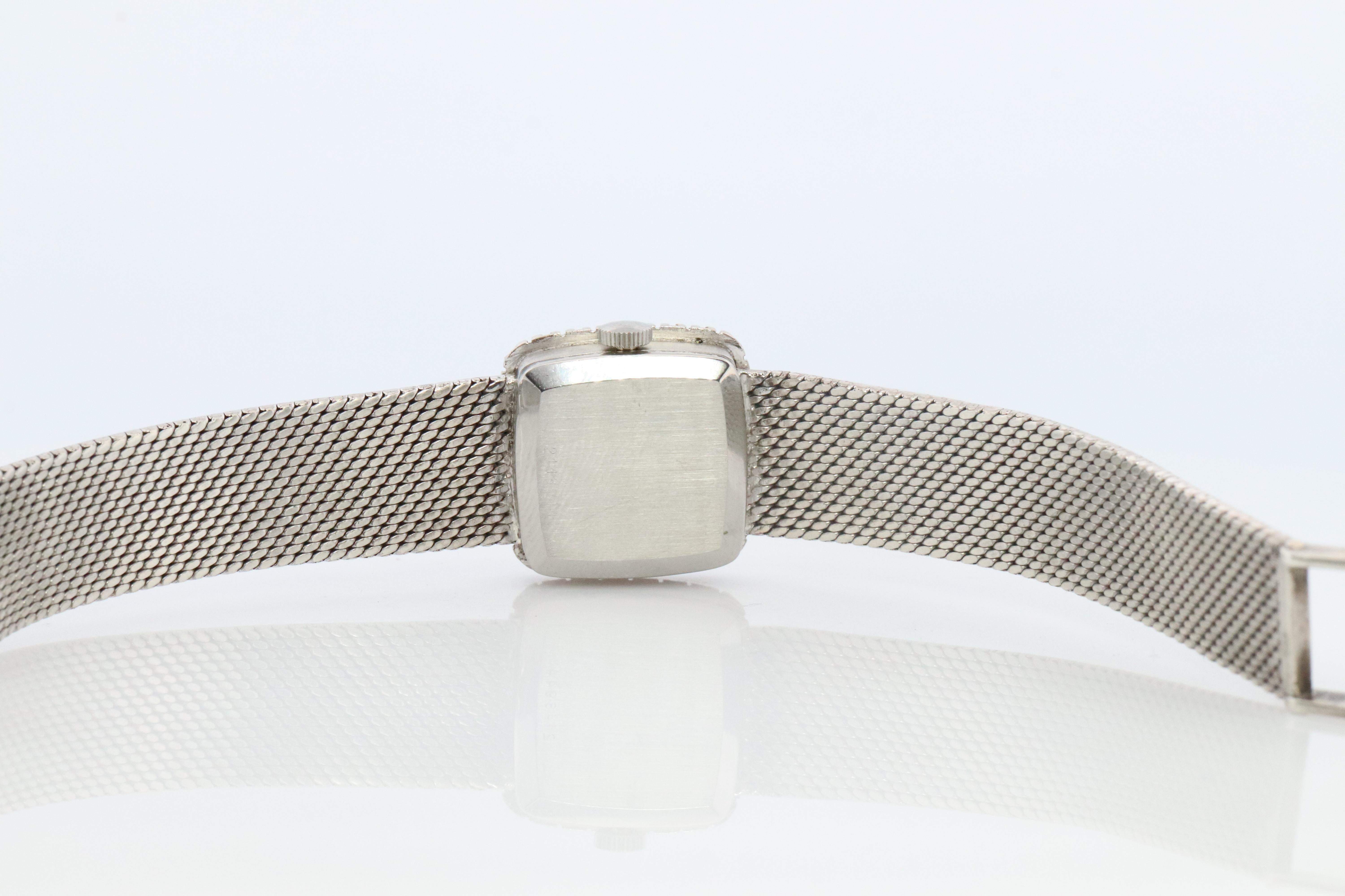 IWC watch 4174. International Watch Company Diamond Bezel Ladies watch. en vente 3