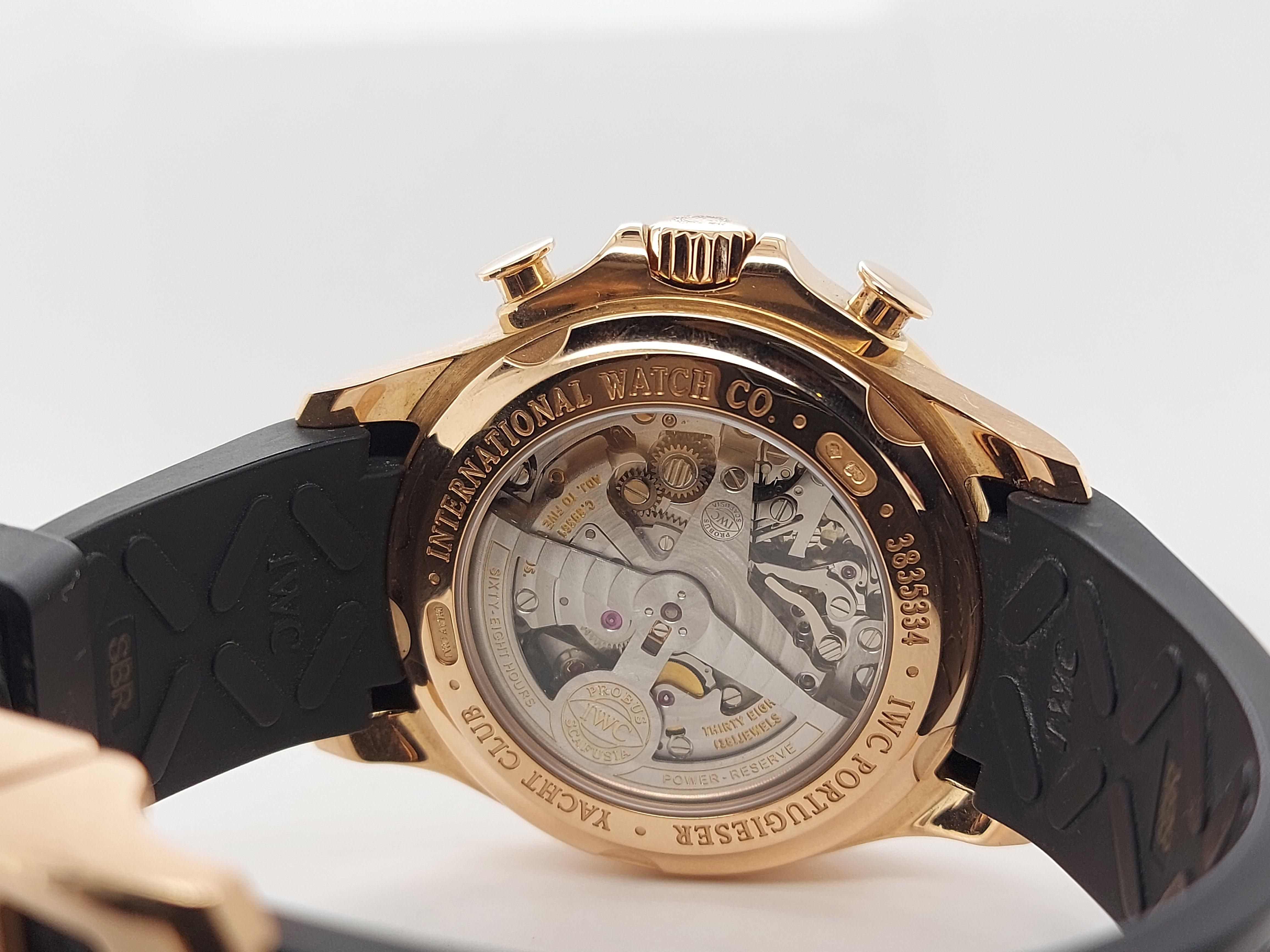 IWC Yacht Club Portuguese Chronograph, Automatic, 18 Karat Pink Gold, IW390209 1