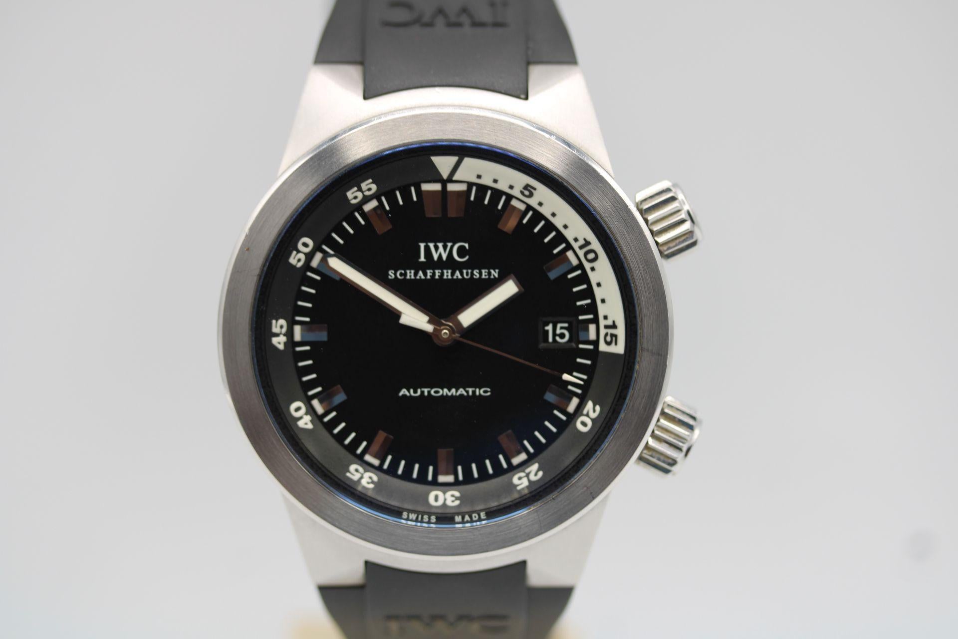 IWCAquatimer Automatic IW354807 In Good Condition In London, GB