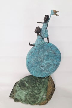 Entdecker. Zeitgenössische Bronzeskulptur, limitierte Auflage