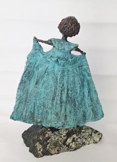 Muecas. Escultura contemporánea de bronce, edición limitada