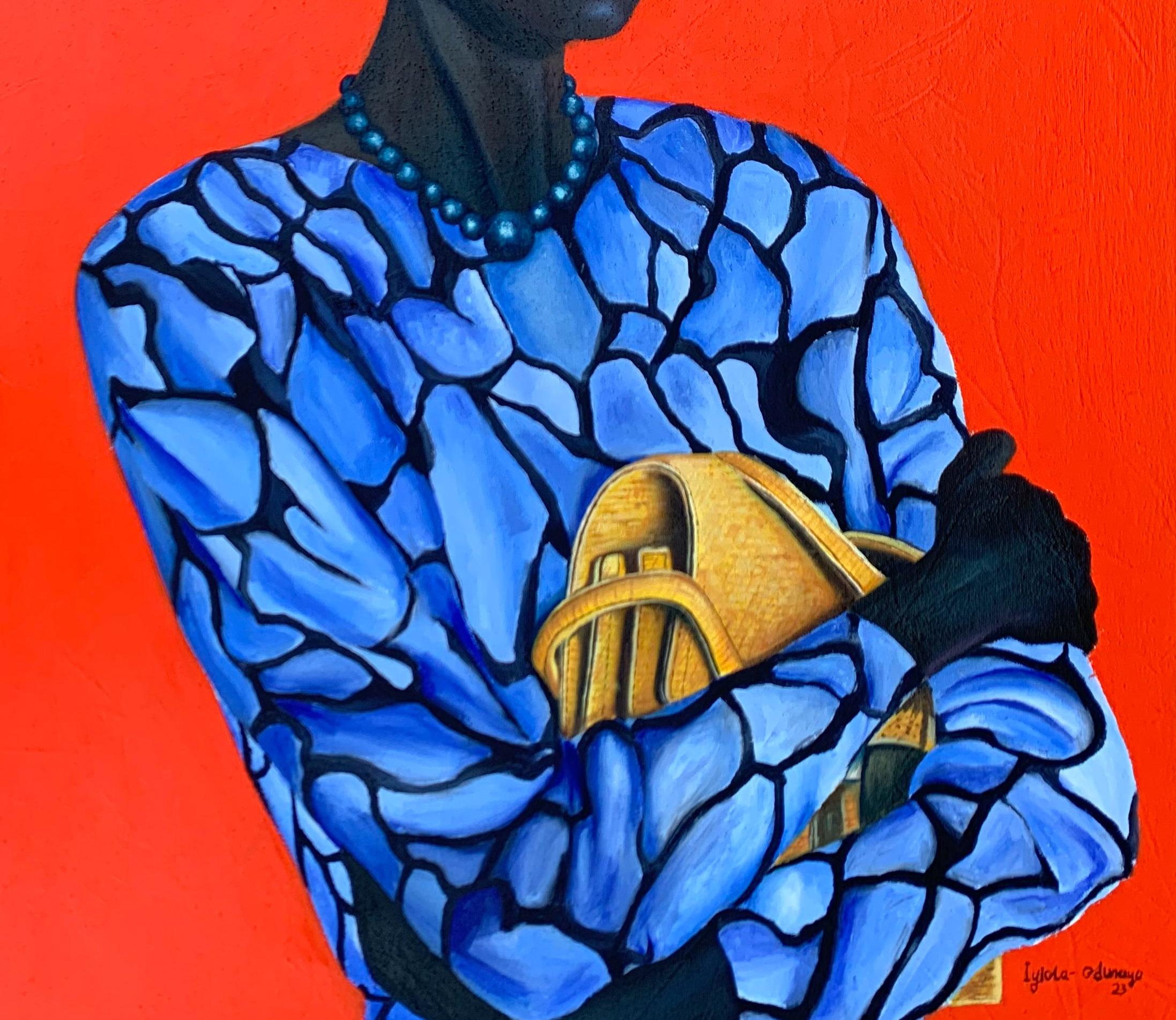 Belleza Por Cenizas -Siglo XXI, Contemporáneo, Retrato Figurativo, Moda Mujer en venta 1