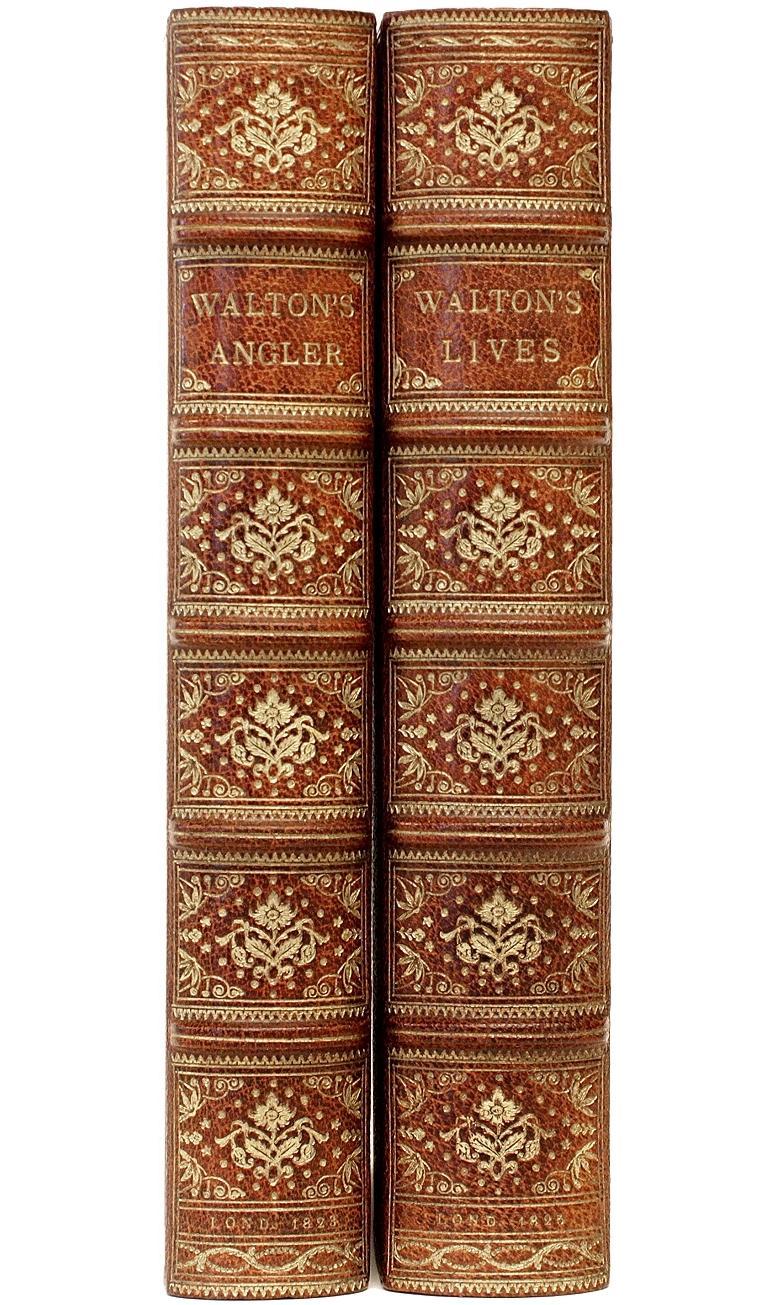 AUTHOR: WALTON, Izaak. 

TITLE: The Complete Angler - WITH - The Lives of John Donne, Henry Wotton, Richard Hooker, George Herbert, and Robert Sanderson.

PUBLISHER: London: John Major, 1823 / 1825.

DESCRIPTION: FIRST JOHN MAJOR EDITIONS. 2