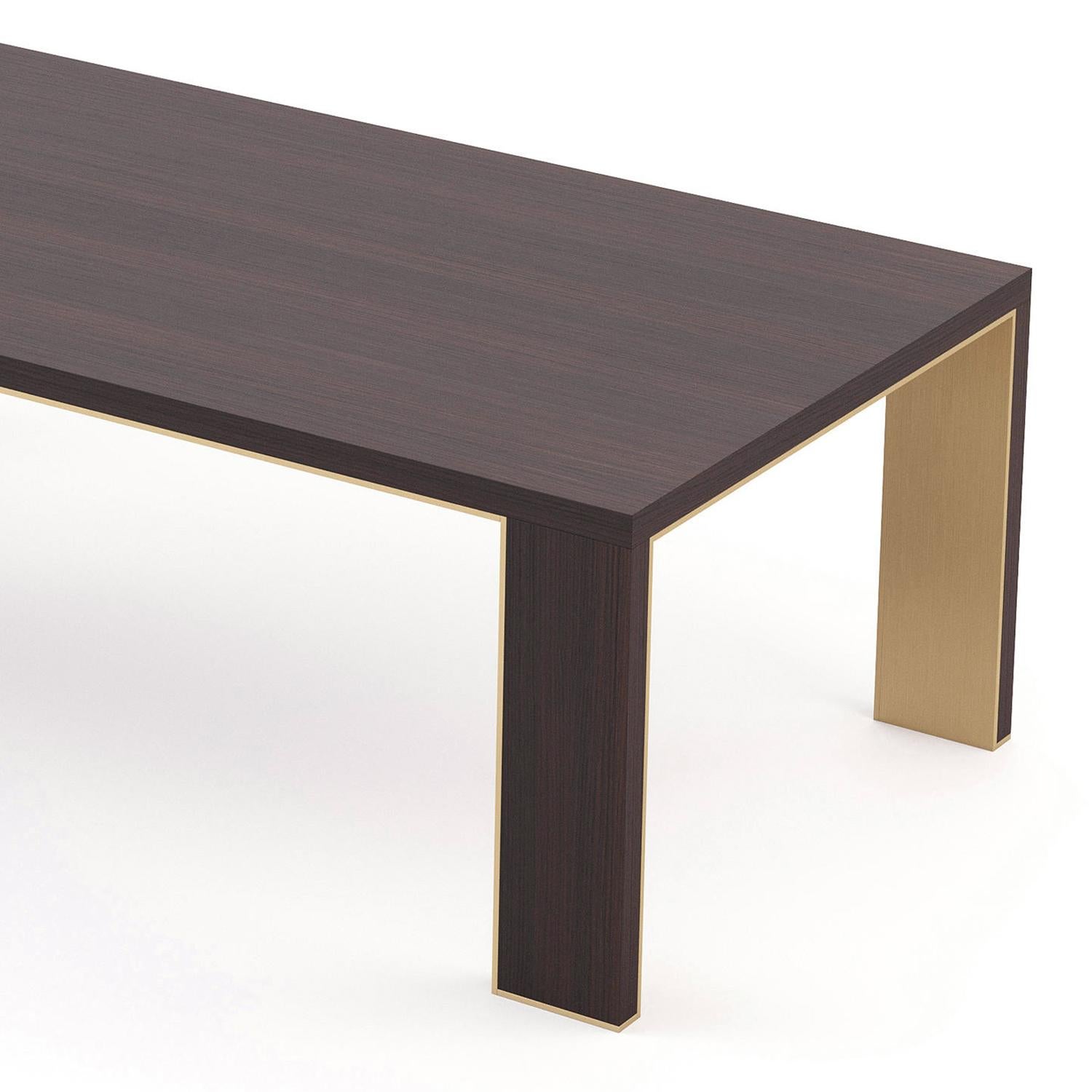 Stainless Steel Izia Dining Table For Sale