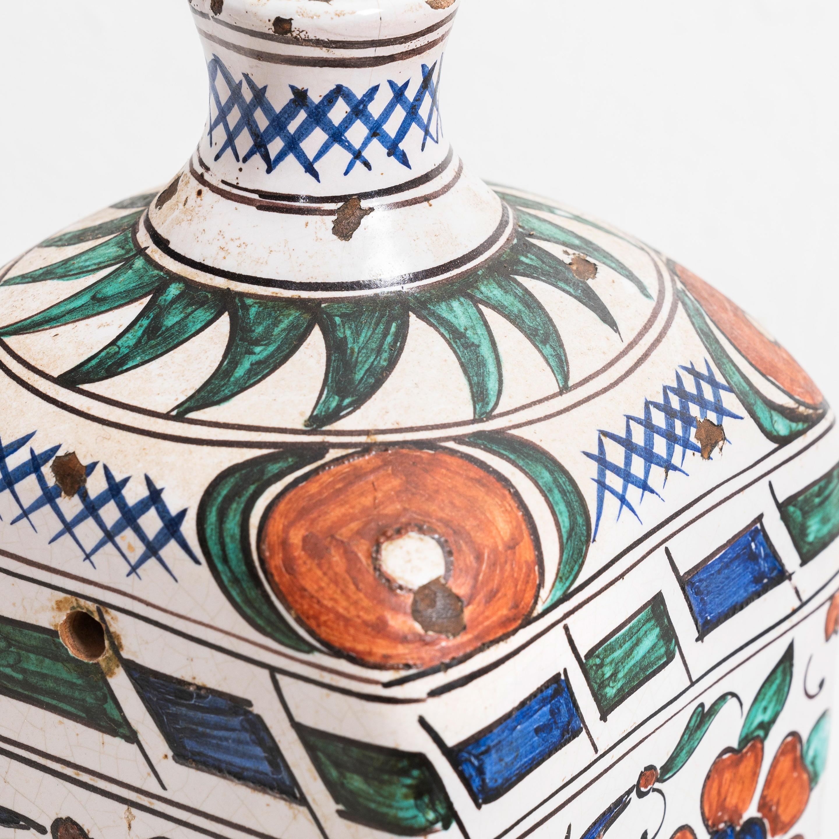 Asian Iznic Vase circa 1840 For Sale