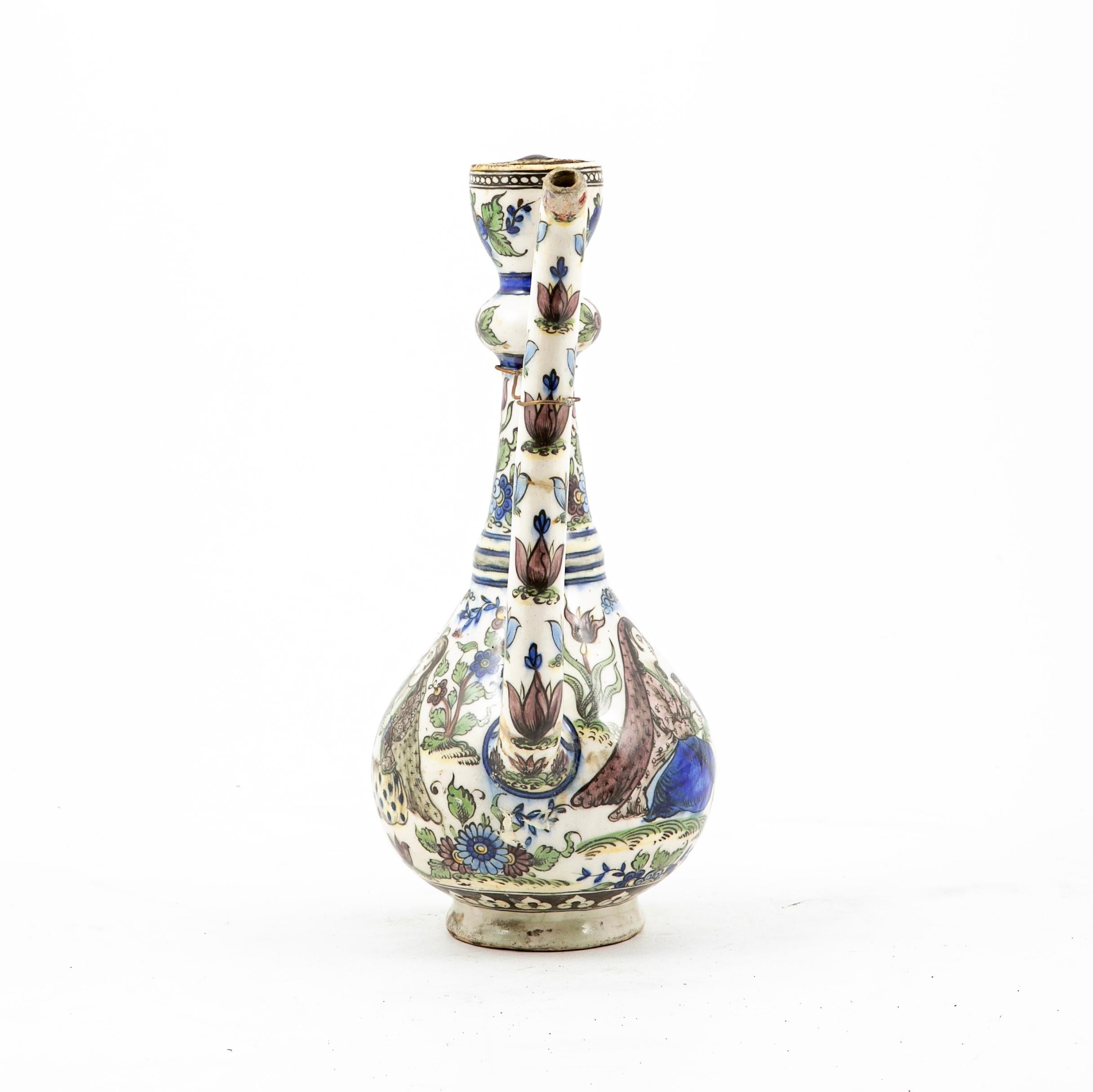 Other Iznik Pottery Jug / Pitcher