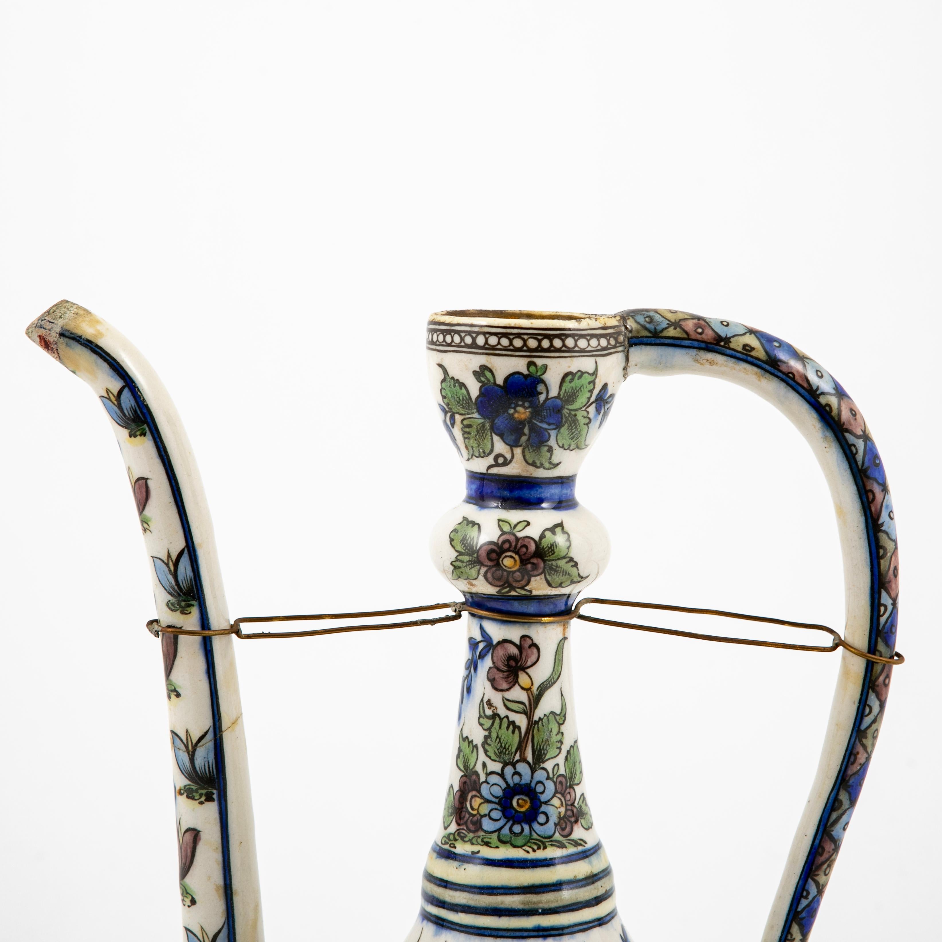 Iznik Pottery Jug / Pitcher 1