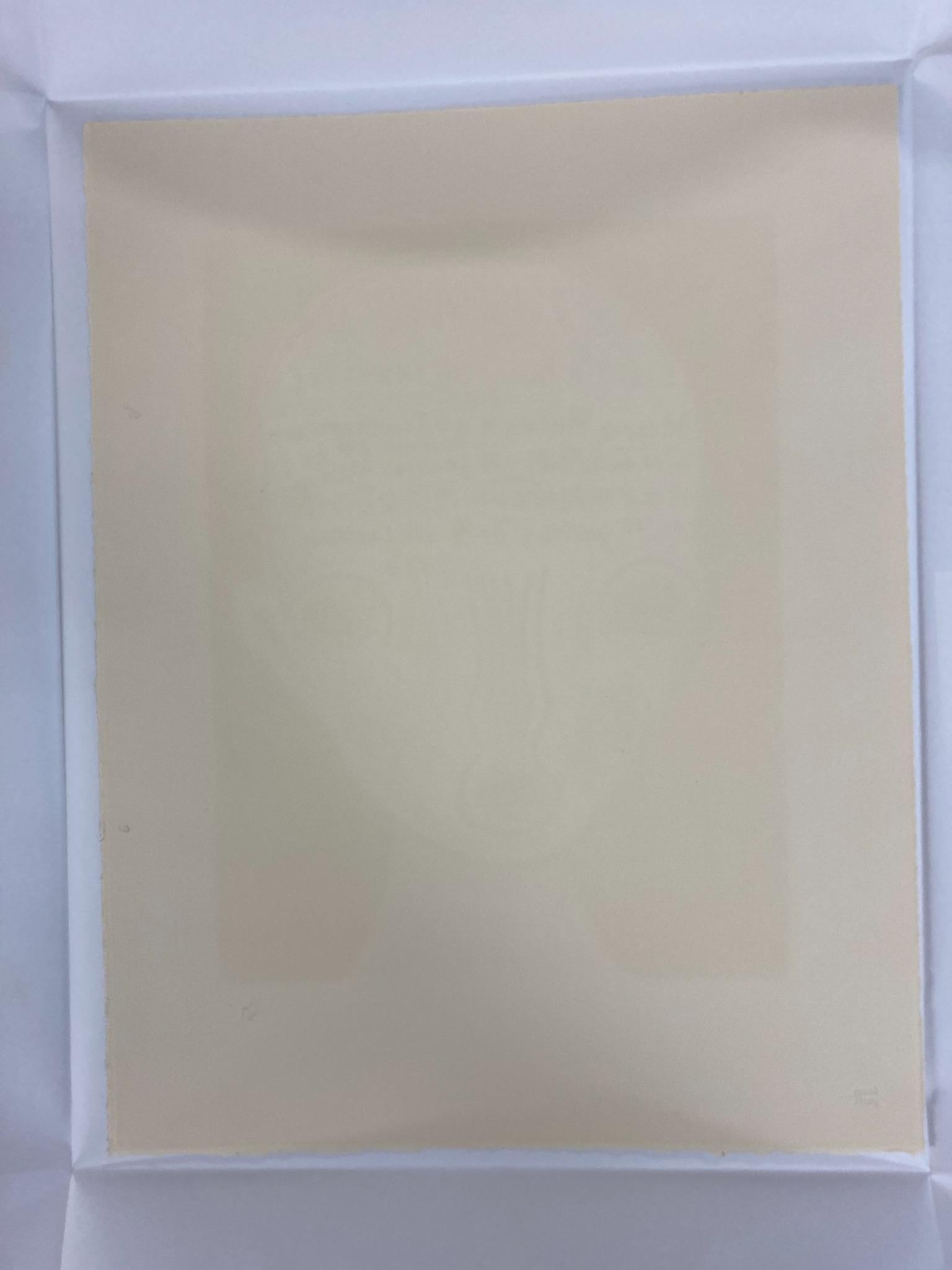 Como una bola de nieve rodante Litografía de Izumi Kato Edición limitada de 300 unidades firmadas en venta 3