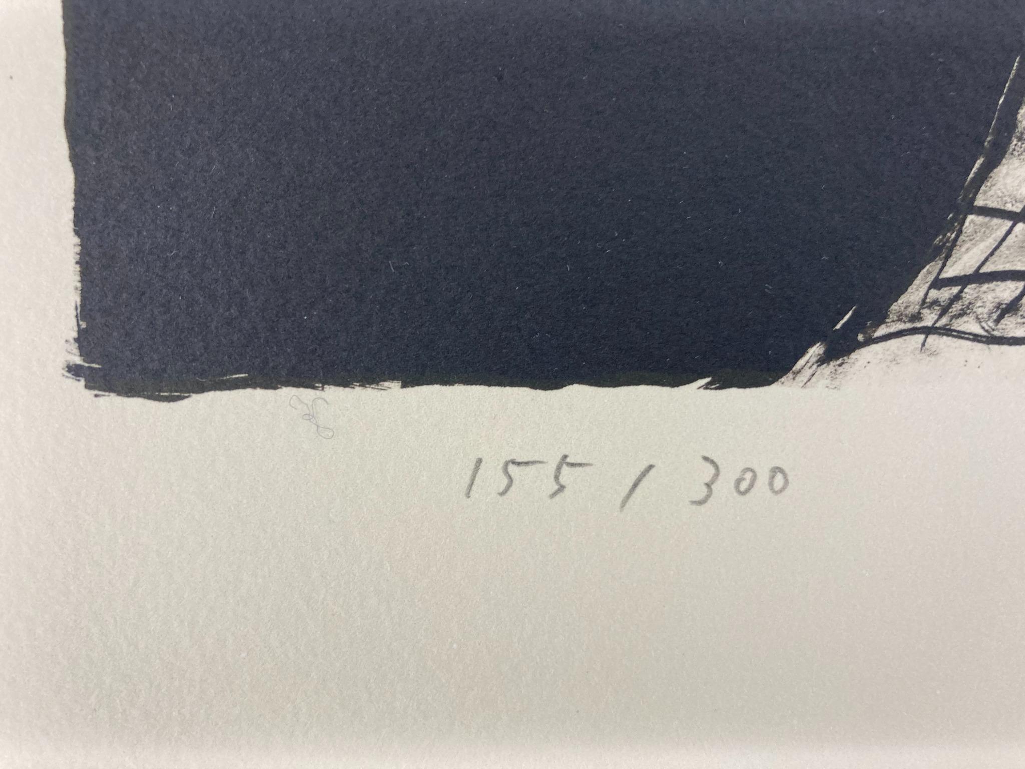 Como una bola de nieve rodante Litografía de Izumi Kato Edición limitada de 300 unidades firmadas en venta 4