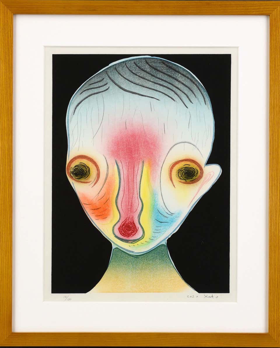 Untitled II. Woodcut print by Izumi Kato Limited Edition of 120 signed numbered