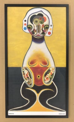 Untitled Offset Lithograph (2020) by Izumi Kato (framed)