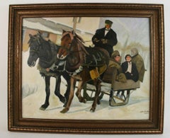 Antique Horse Drawn Sleigh Ride