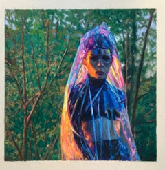 "Novia I" (2022) Por J. Adam McGalliard, Ilustración original al pastel