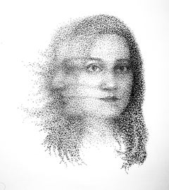 "Dizzy" (2020) di J. Adams McGalliard, disegno originale di donna