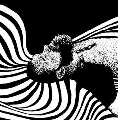 "Float" (2020) By J. Adam McGalliard, Original Ink Drawing