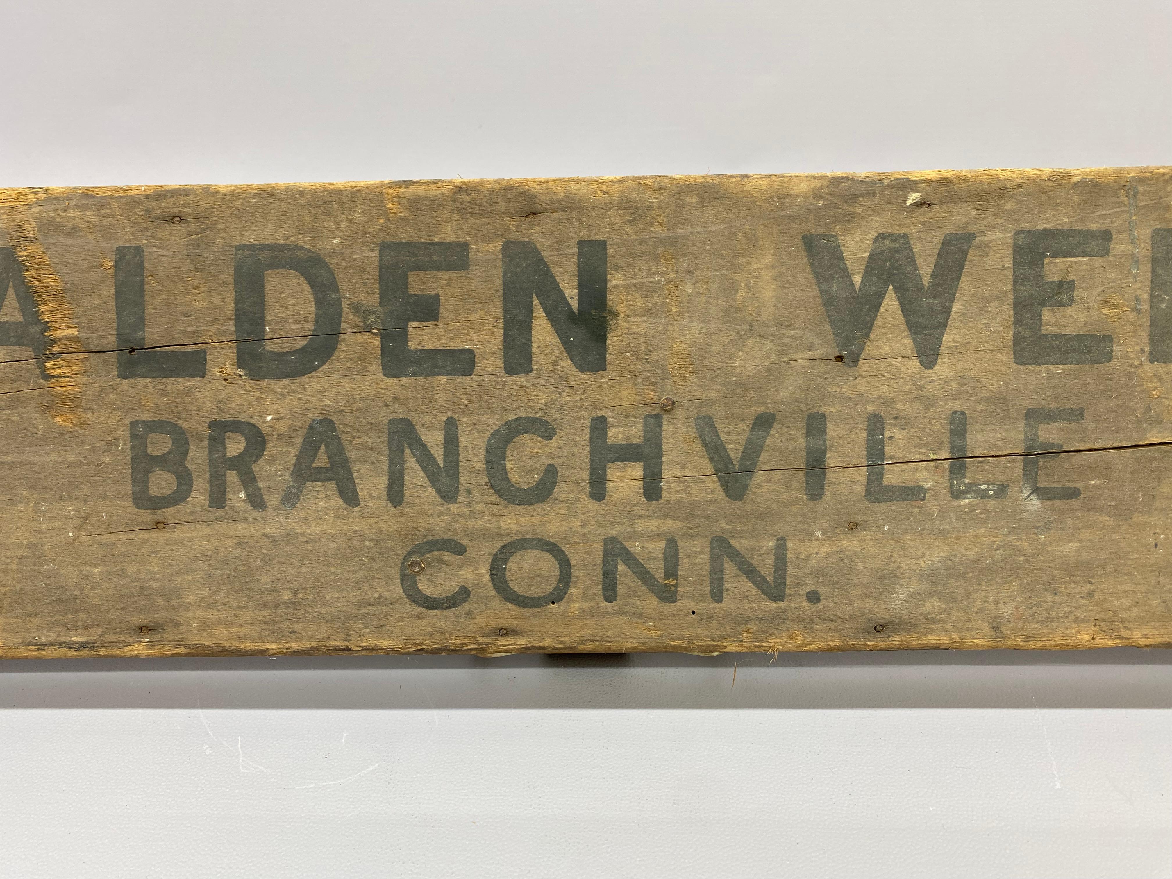 J. Alden Weir Hand Made Studio Sign Branchville Connecticut Estadounidense en venta