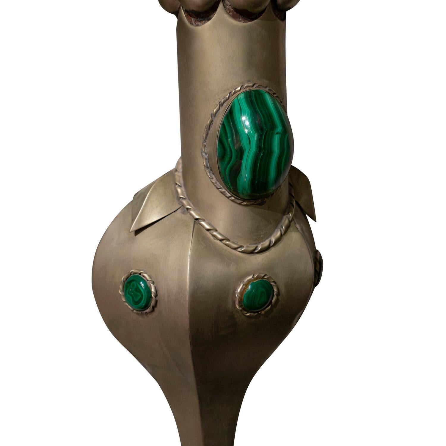 Fait main Rare et important miroir sculpté « Wall Mirage » de J Antony Redmile des années 1970 (signé) en vente