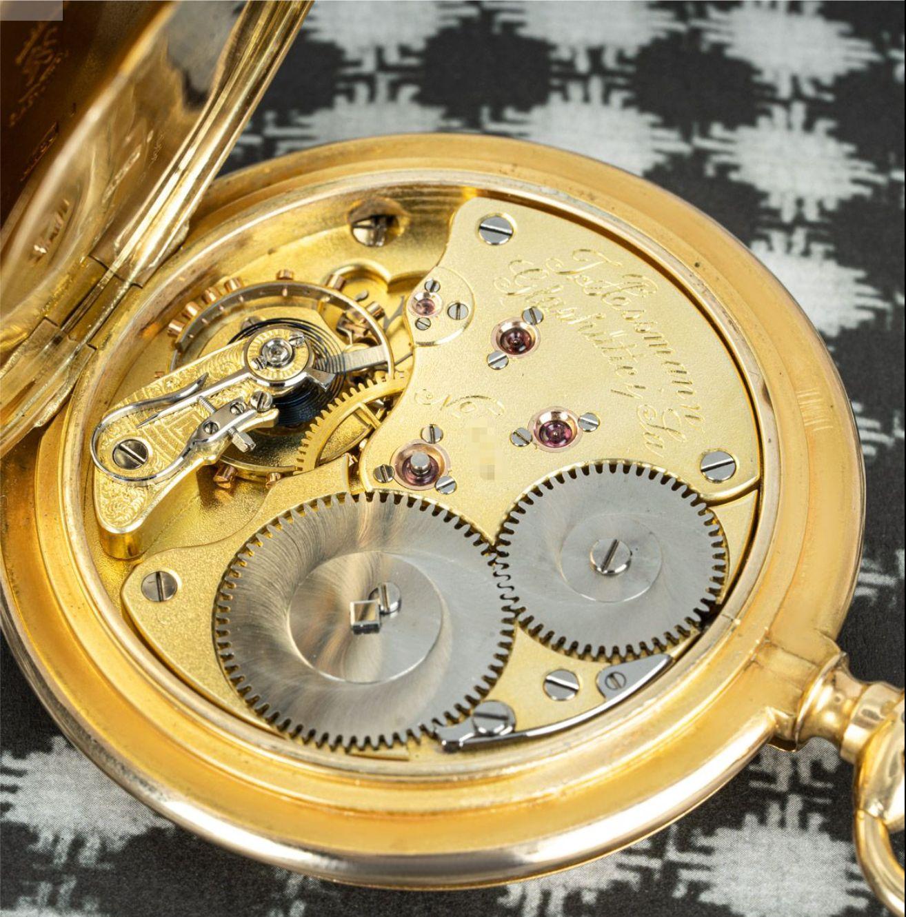 glashütte taschenuhr 1900
